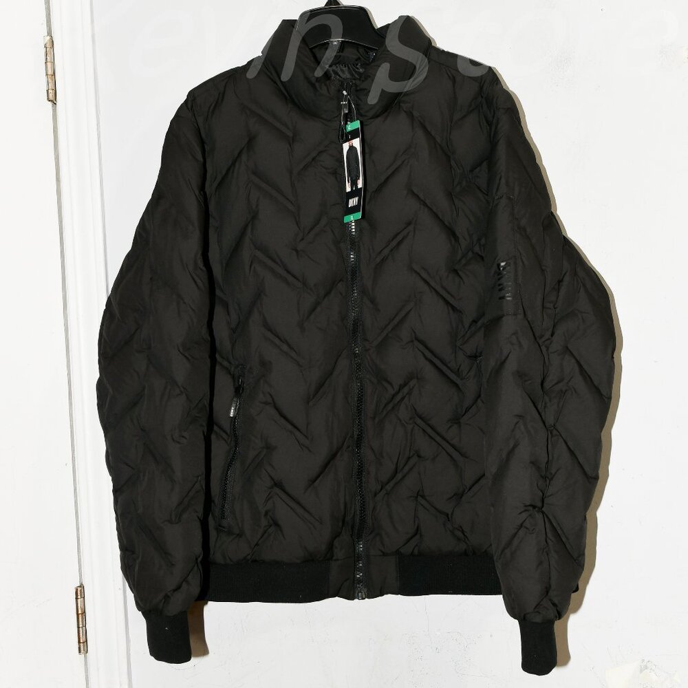 Black NWT DKNY Men’s Puffer Jacket